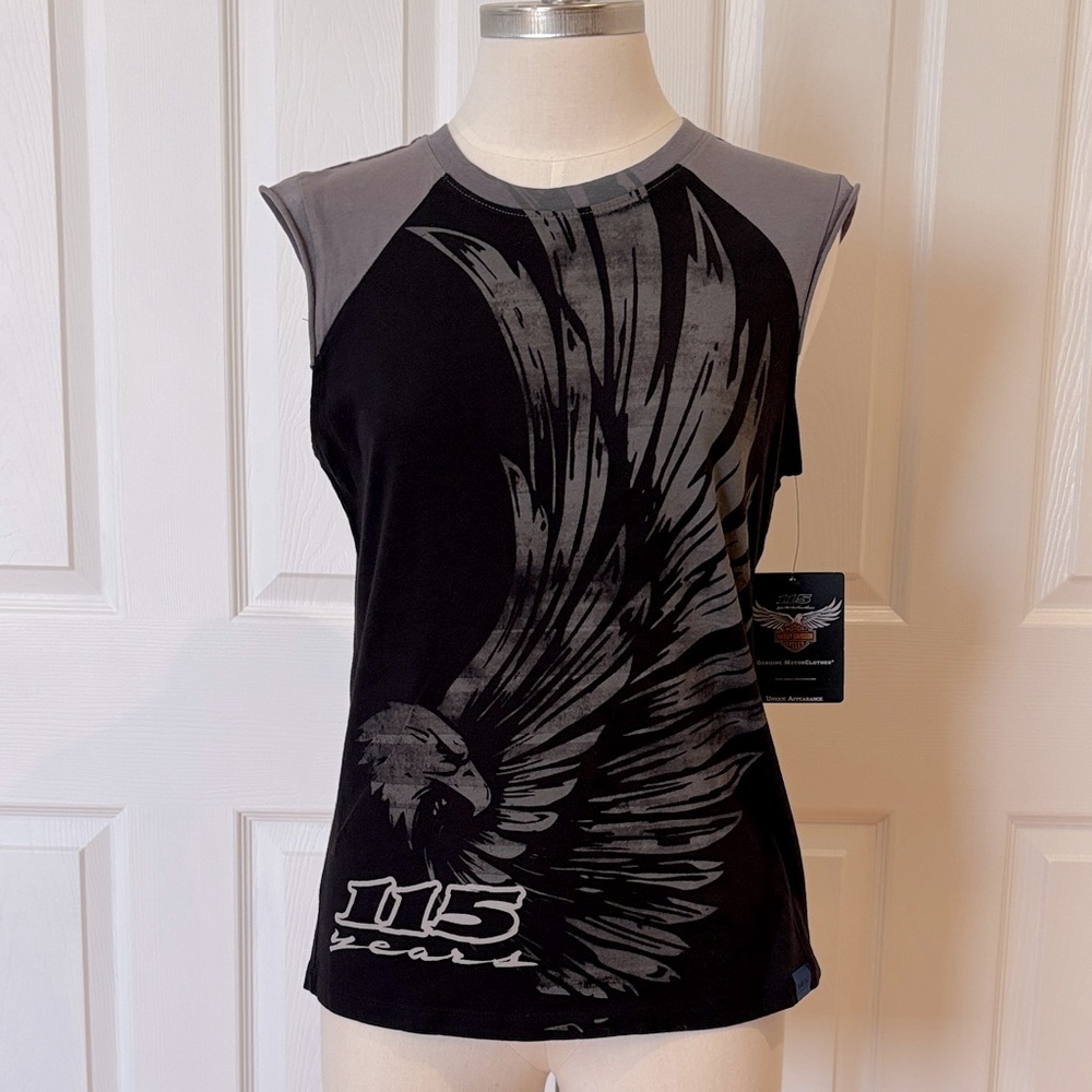 Harley Davidson Women’s Sleeveless Graphic Tee